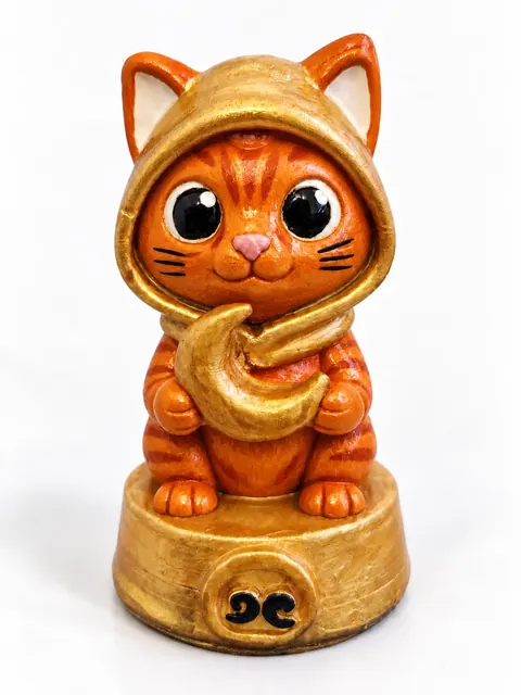Gatriel Cáncer pelaje naranja