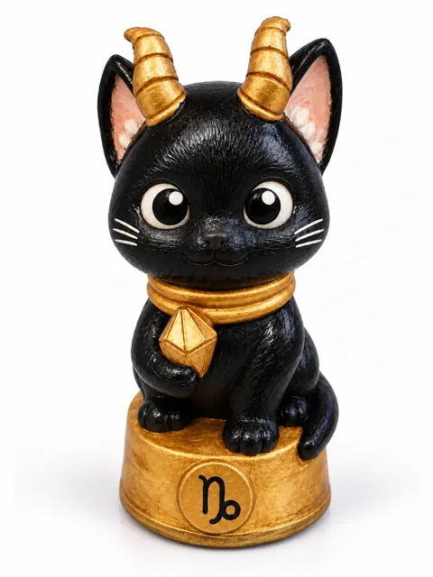 Gatriel Capricornio pelaje negro