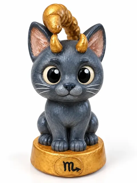 Gatriel Escorpio pelaje azul (gris)