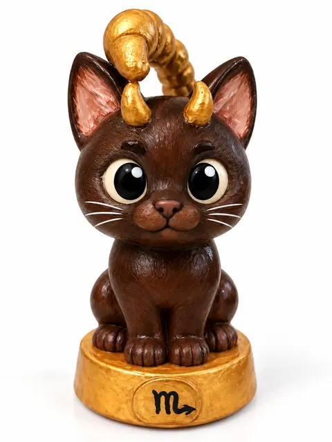 Gatriel Escorpio pelaje chocolate