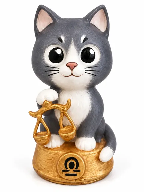 Gatriel Libra pelaje gris y blanco