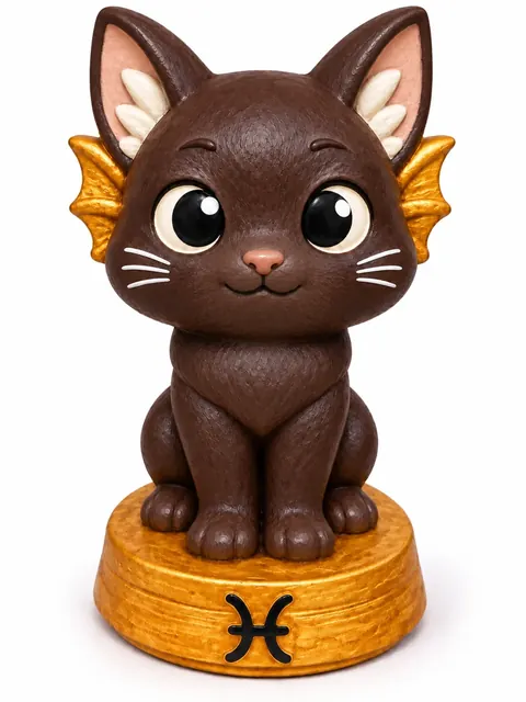 Gatriel Piscis pelaje chocolate