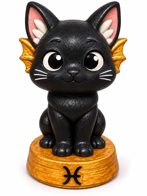 Gatriel Piscis pelaje negro