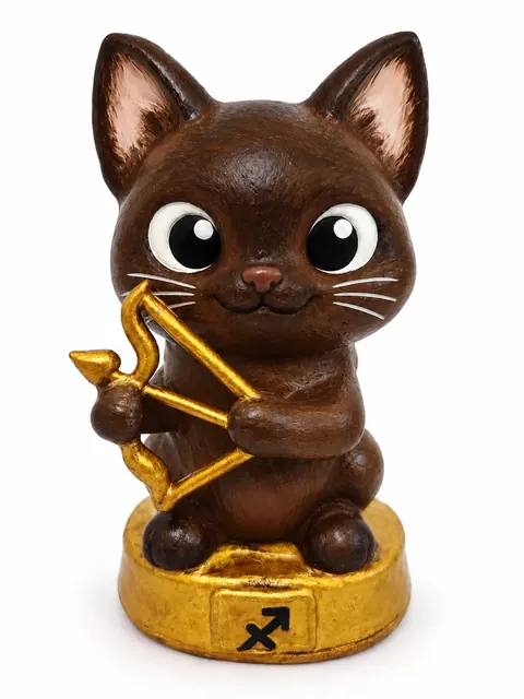 Gatriel Sagitario pelaje chocolate