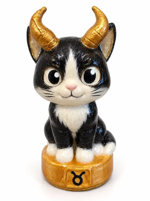 Gatriel Tauro pelaje negro y blanco
